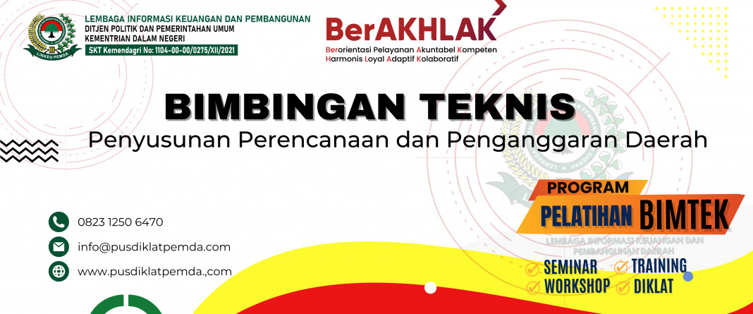 Bimtek Penyusunan Perencanaan Dan Penganggaran Daerah Bimtek