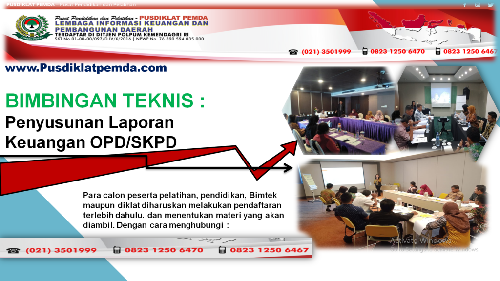 Bimtek Penyusunan Laporan Keuangan OPD & SKPD