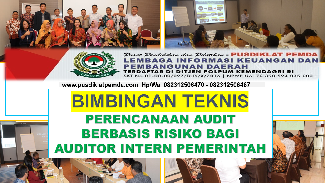 Bimtek Perencanaan Audit Berbasis Risiko/Jadwal Bimtek Audit Tahun 2020 ...