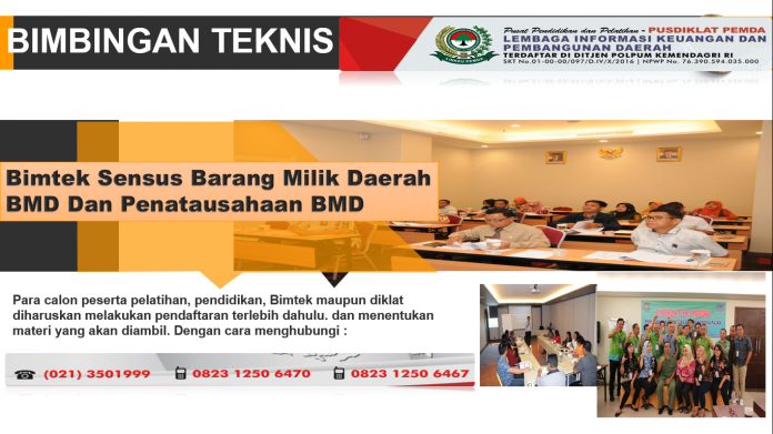 Bimtek Sensus Barang Milik Daerah BMD Dan Penatausahaan BMD - Bimtek ...