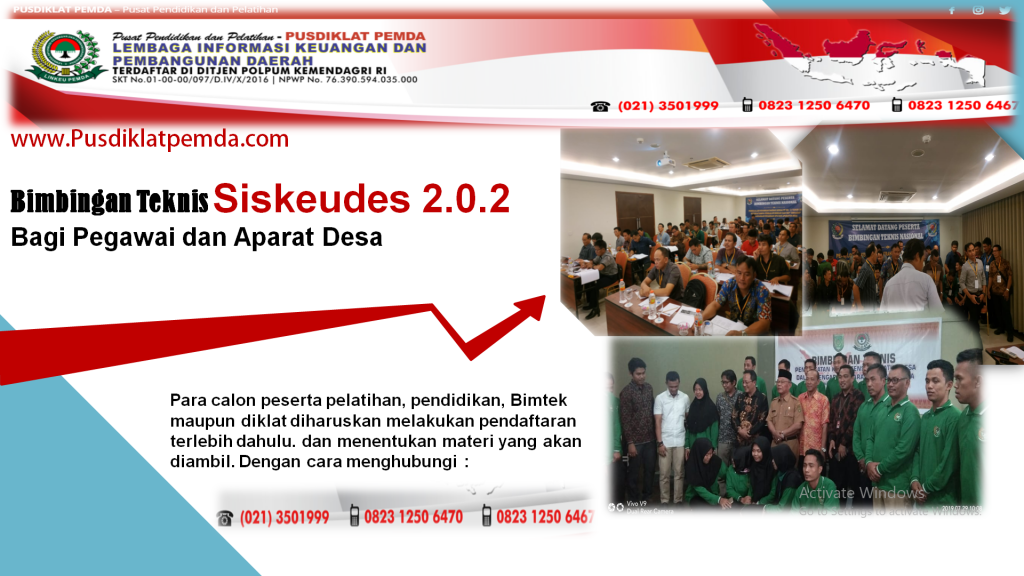 Bimtek Siskeudes 2.0.2 Bagi Pegawai Dan Aparat Desa