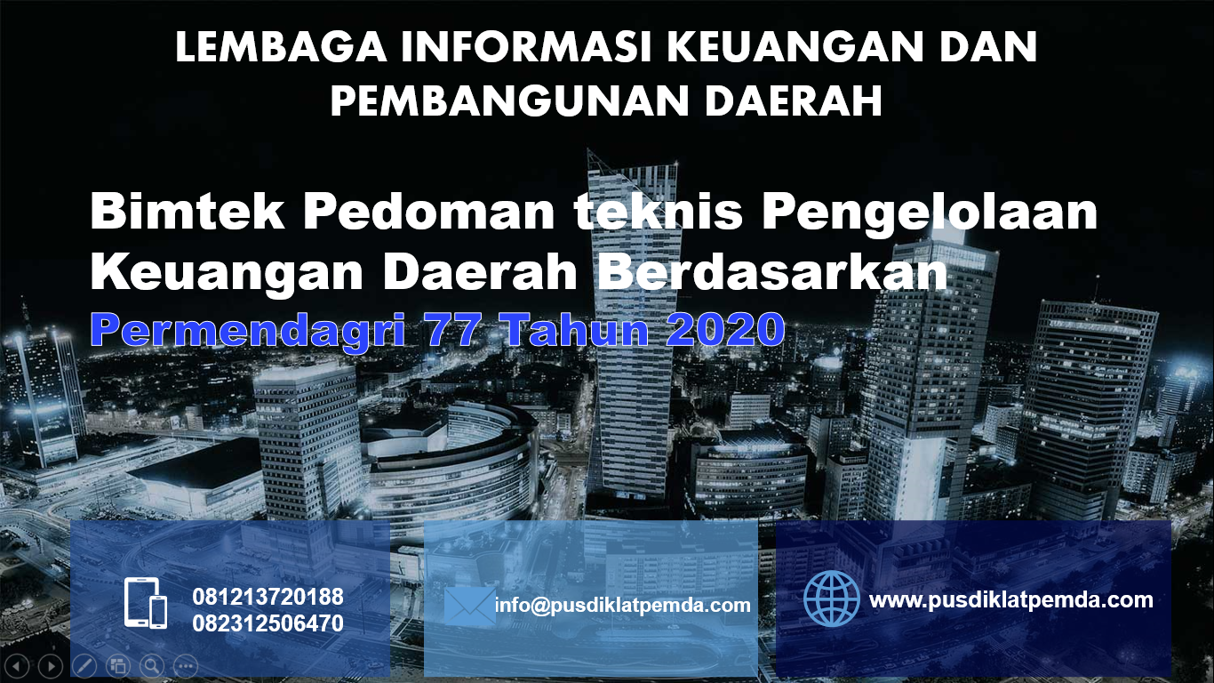 Bimtek Pedoman Teknis Pengelolaan Keuangan Daerah