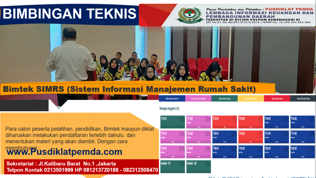 Bimtek SIMRS (Sistem Informasi Manajemen Rumah Sakit)