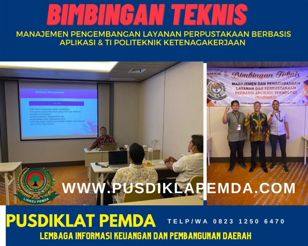 Bimtek/Pelatihan Perpustakaan Berbasis Aplikasi & TI