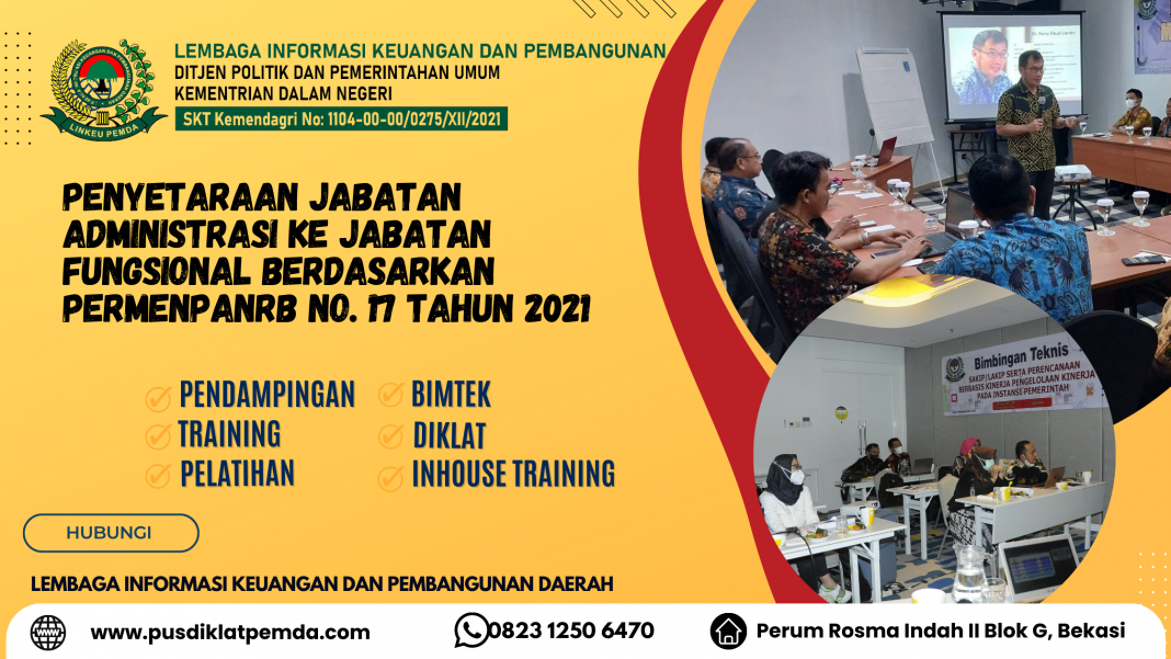 Bimtek Penyetaraan Jabatan Administrasi Ke Dalam Jabatan Fungsional