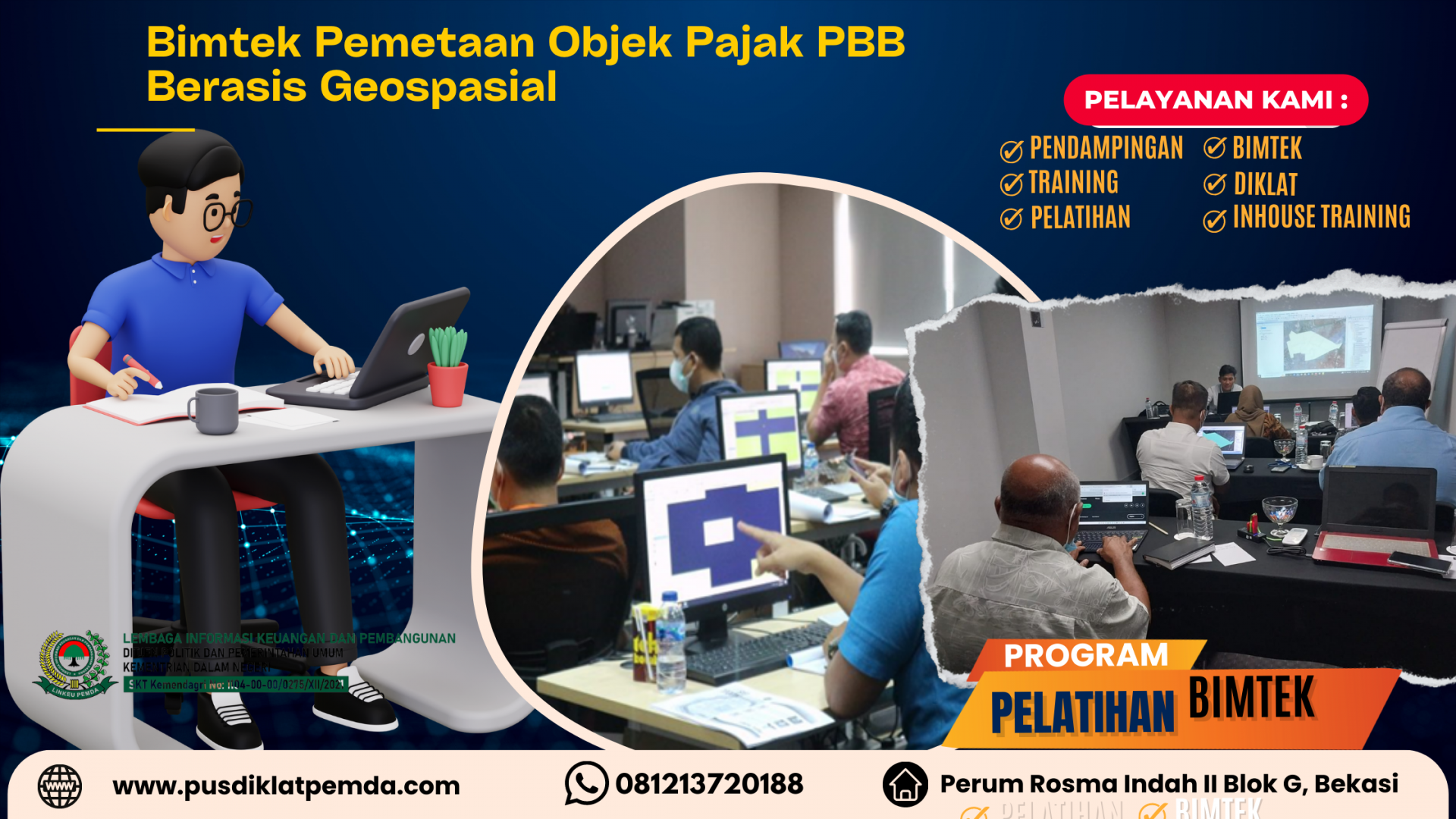 Jadwal Bimtek Pemetaan Objek Pajak Pbb Berasis Geospasial