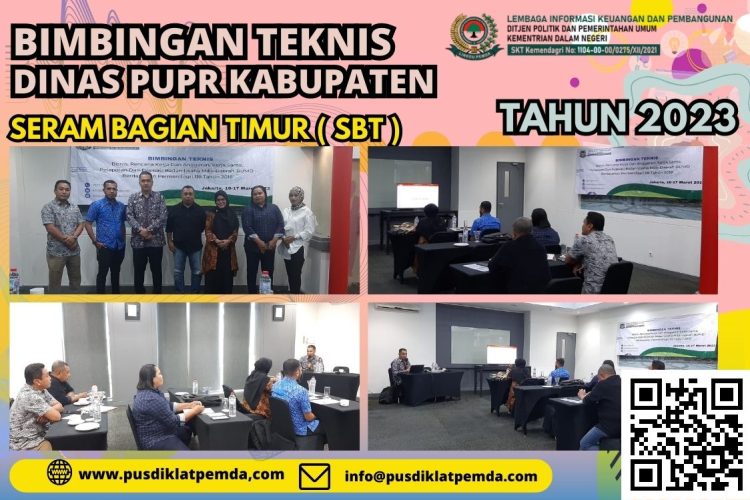 Bimtek Dinas Pupr Kabupaten Seram Bagiam Timur Sbt Bimtek Pusdiklat