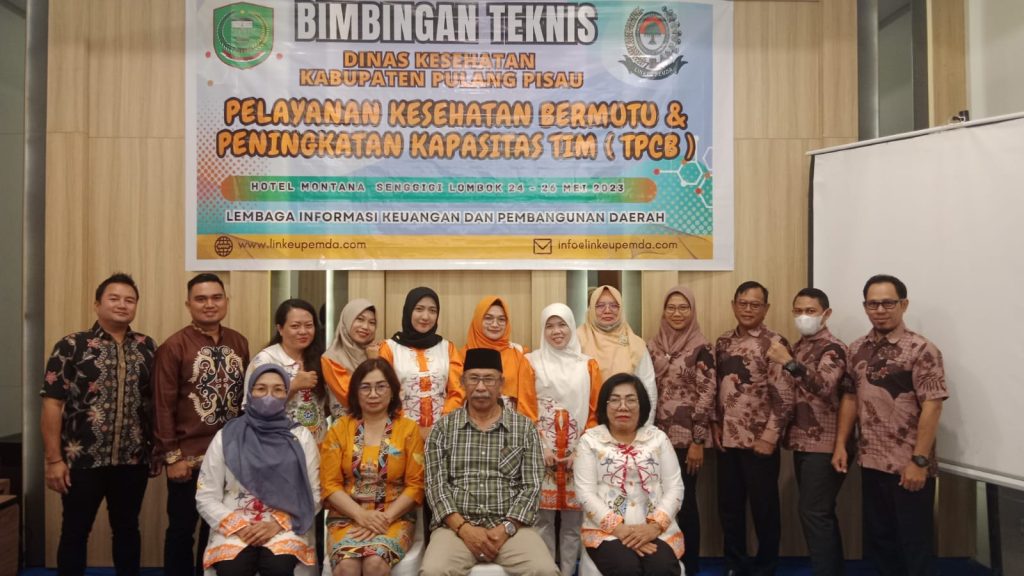 Bimtek SDM Dinas Kesehatan Kabupaten Pulang Pisau