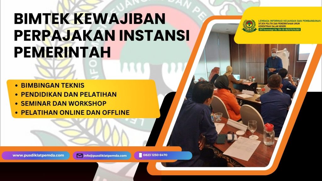 Bimtek Perpajakan bagi Instansi Pemerintah 2024/2025