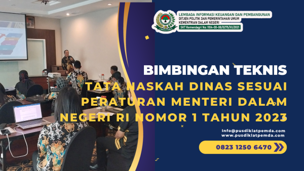 Bimtek Tata Naskah Dinas Sesuai Permendagri Nomor 1 Tahun 2023 - Tahun ...