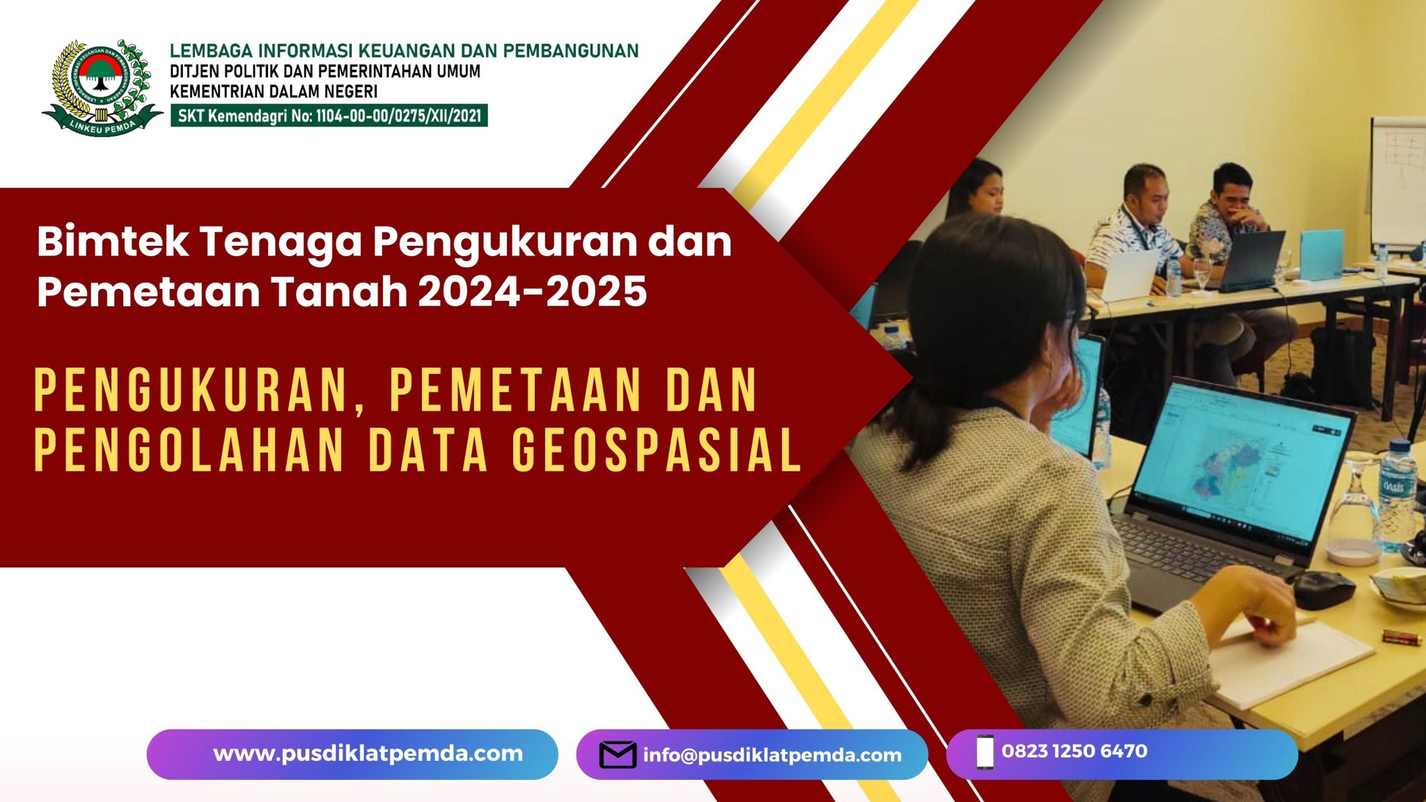 Bimtek Tenaga Pengukuran Dan Pemetaan Tanah 2024 2025 Bimtek