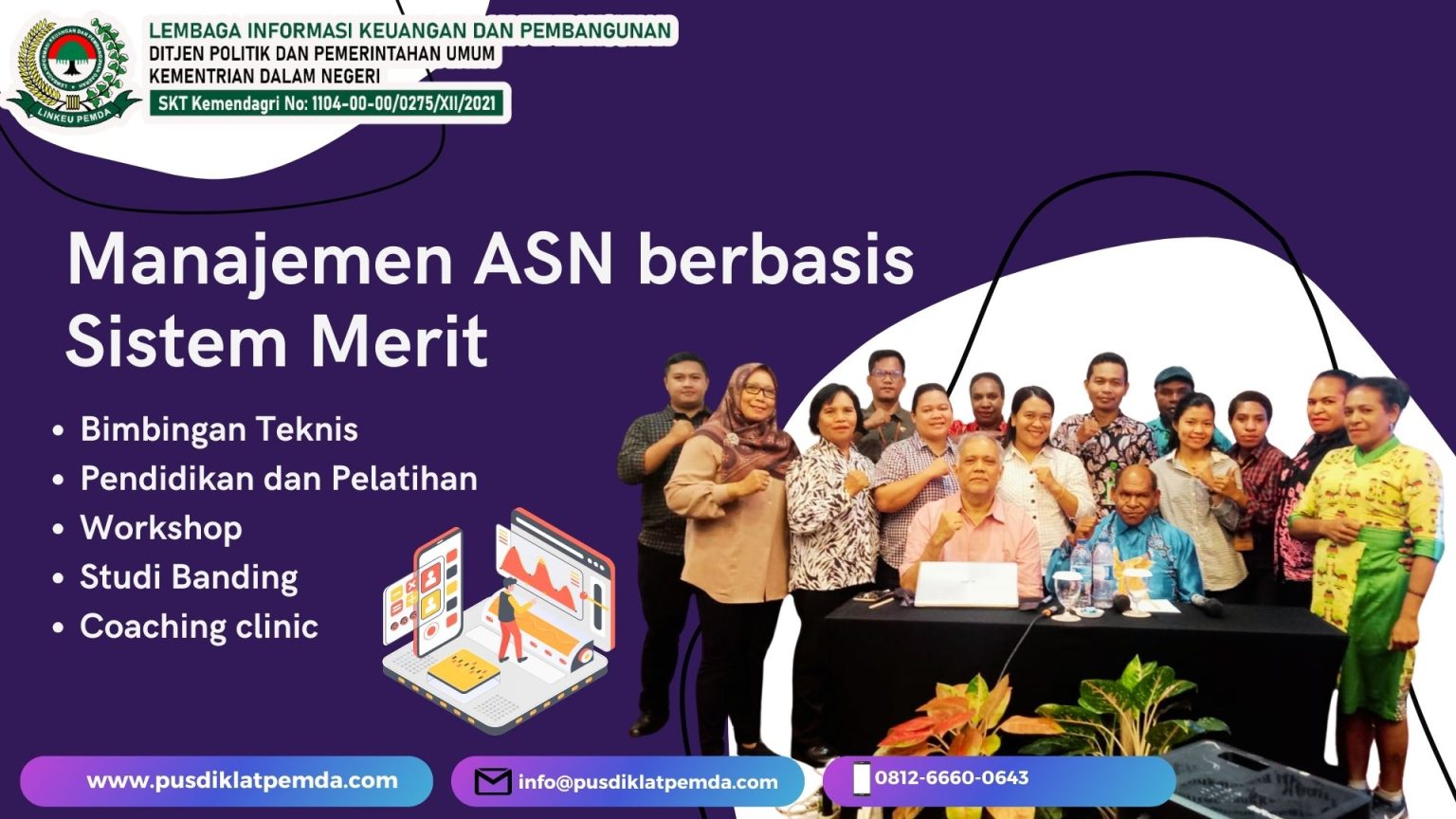 Bimtek Manajemen ASN Berbasis Sistem Merit - Bimtek Pusdiklat Pemda 2024