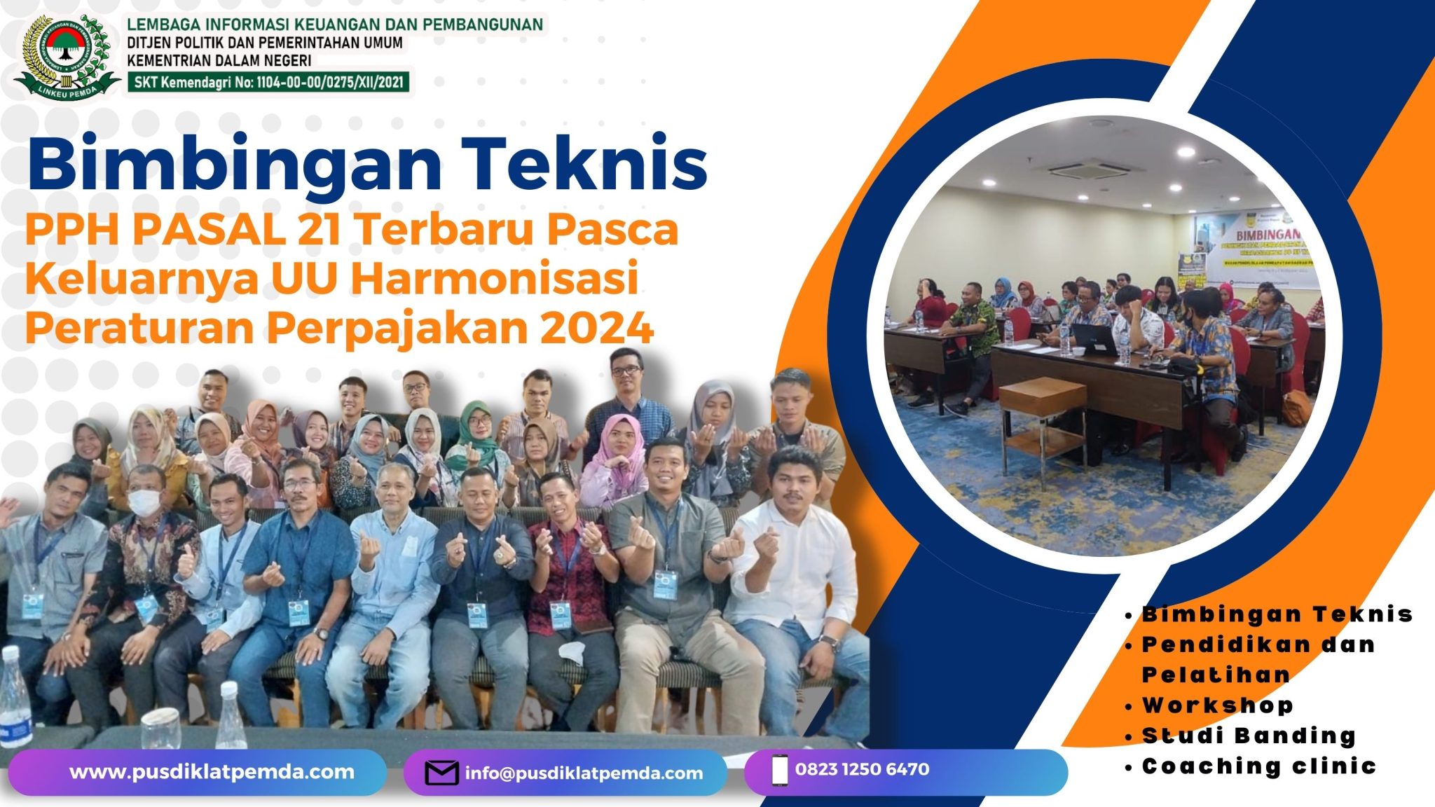 Bimtek PPH PASAL 21 Terbaru Pasca Keluarnya UU Harmonisasi Peraturan ...