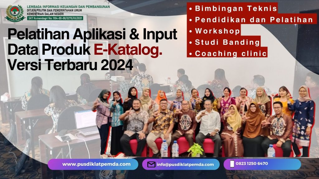 Pelatihan Aplikasi & Input Data Produk E-Katalog 2024