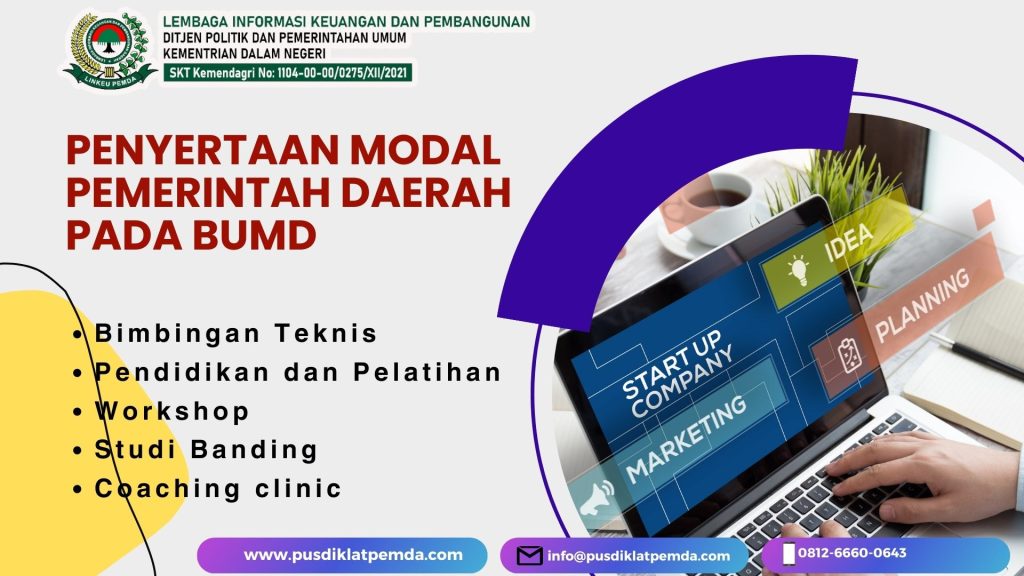 Pelatihan Penyertaan Modal Pemerintah Daerah pada BUMD