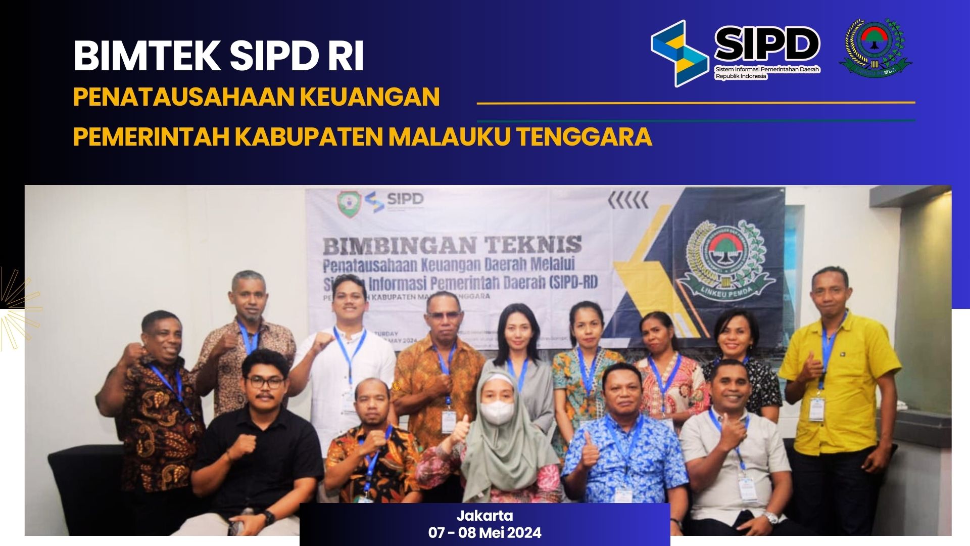 Bimtek Penatausahaan SIPD RI - Pemda Maluku Tenggara