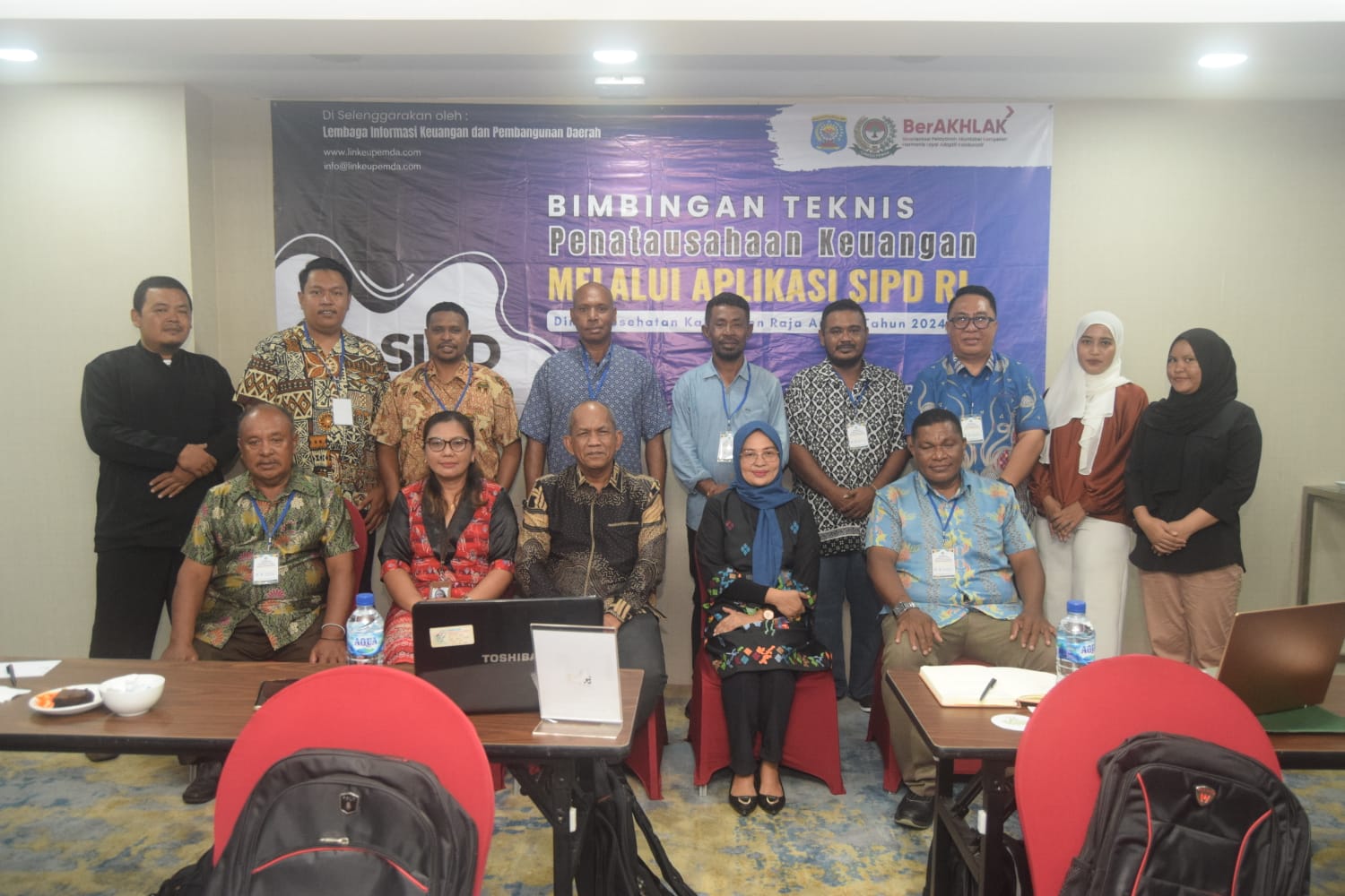 Bimtek SIPD RI Dinas Kesehatan Raja Ampat Tahun 2024