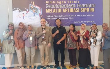 Bimtek SIPD RI Penatausahaan SDM BPKAD Kabupaten Halmahera Timur 2024