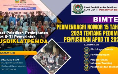 Bimbingan Teknis Permendagri Nomor 15 Tahun 2024 tentang Pedoman Penyusunan APBD TA 2025