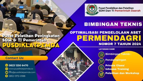 Bimtek Optimalisasi Pengelolaan Aset Permendagri Nomor 7 tahun 2024