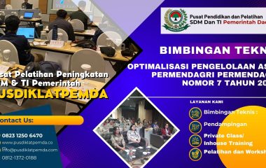 Bimtek Optimalisasi Pengelolaan Aset Permendagri Permendagri Nomor 7 tahun 2024