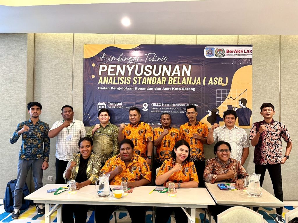 Bimtek Penyusunan ASB Pemerintah Kota Sorong