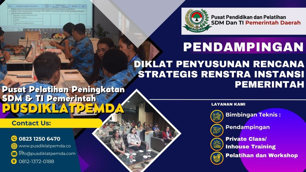 Diklat Penyusunan Rencana Strategis RENSTRA Instansi Pemerintah 2025