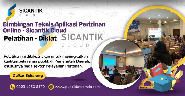 Bimtek Aplikasi Perizinan Online - Sicantik Cloud