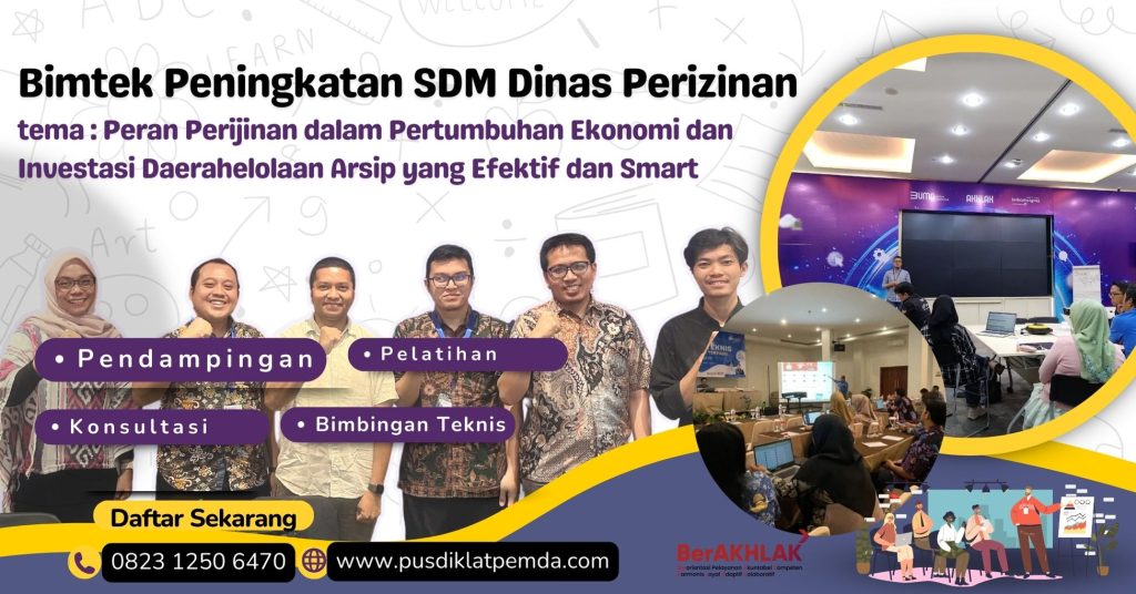 Bimtek Peningkatan SDM Dinas Perizinan DPMPTSP 2025-2026