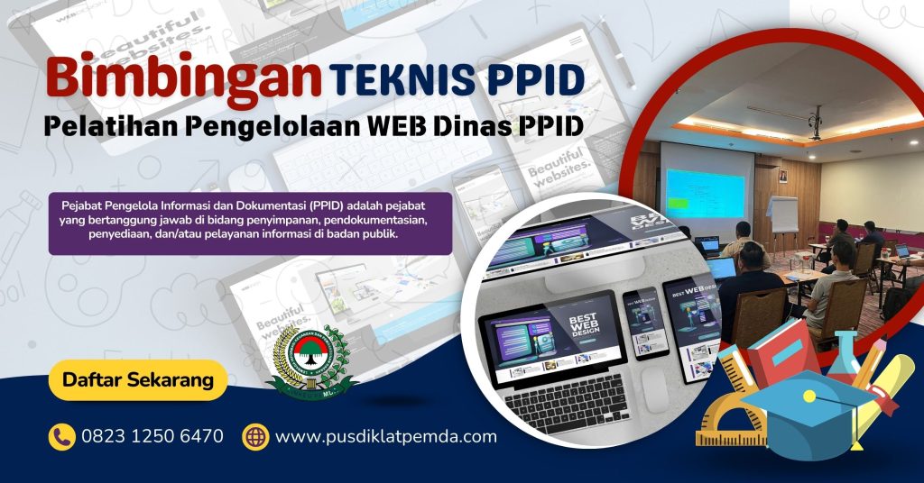 Bimtek Reguler Pengelolaan WEB Dinas PPID 2025 -2026